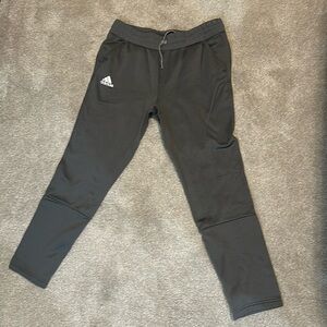Gray Adidas sweatpants